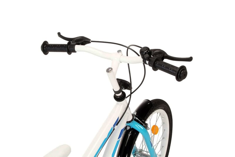 Barncykel 18 tum blå och vit - Blå - Sport & fritid - Friluftsliv - Cyklar - Barncykel & juniorcykel