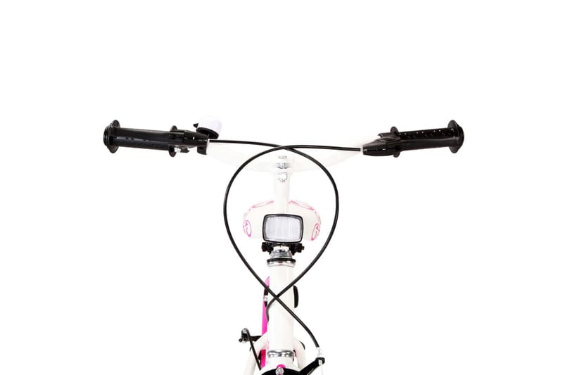 Barncykel 18 tum rosa och vit - Rosa - Sport & fritid - Friluftsliv - Cyklar - Barncykel & juniorcykel
