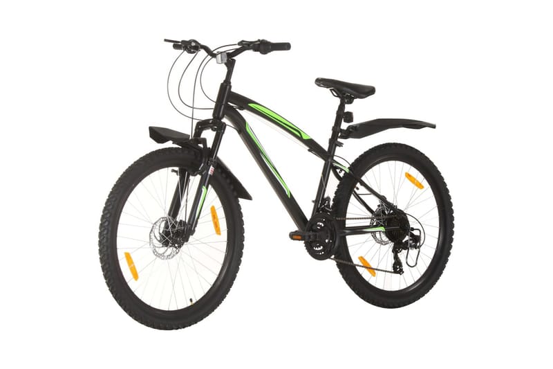 Mountainbike 21 växlar 26-tums däck 36 cm svart - Svart - Sport & fritid - Friluftsliv - Cyklar - Mountainbike