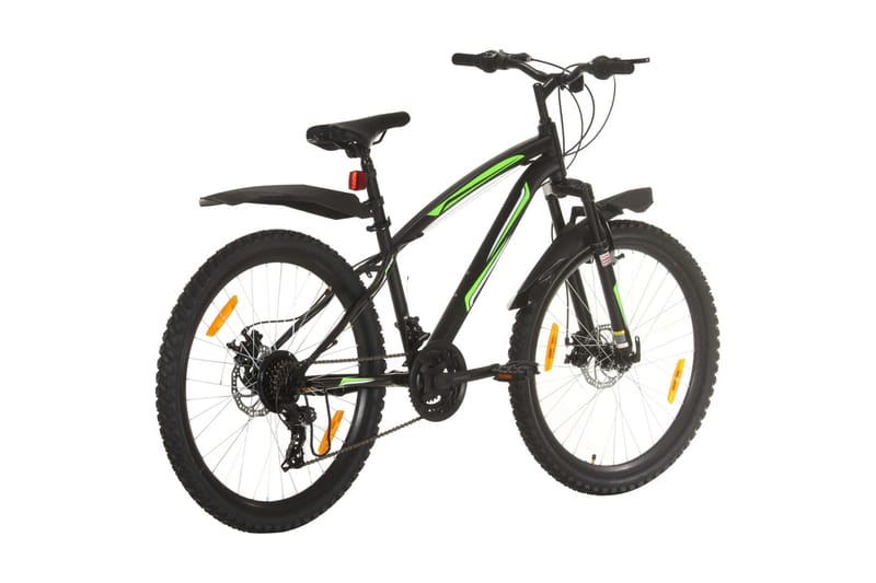 Mountainbike 21 växlar 26-tums däck 42 cm svart - Svart - Sport & fritid - Friluftsliv - Cyklar - Mountainbike