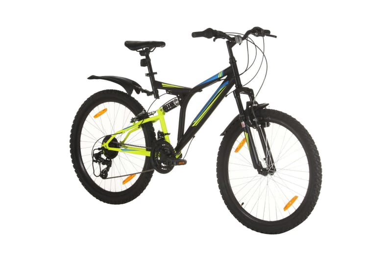 Mountainbike 21 växlar 26-tums däck 49 cm svart - Svart - Sport & fritid - Lek & sport - Lekplats & lekplatsutrustning