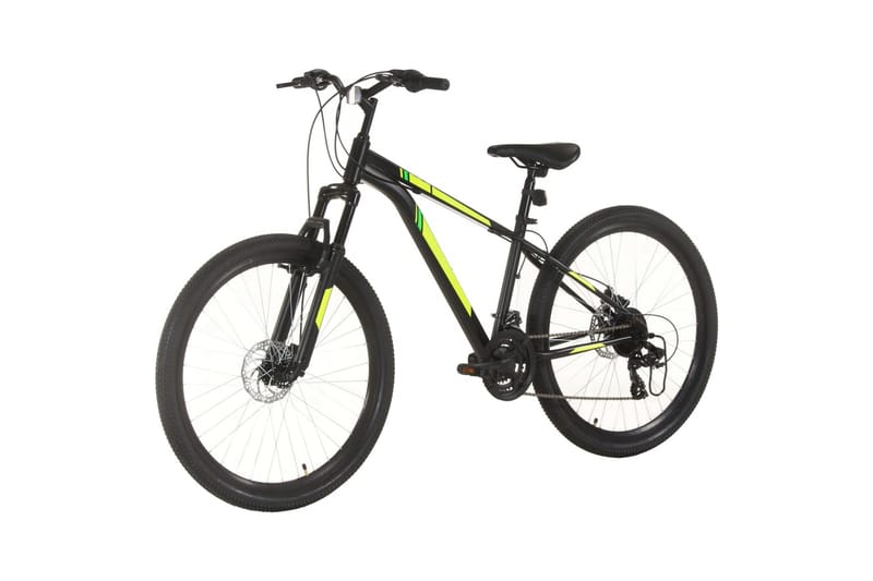 Mountainbike 21 växlar 27,5 tums däck 38 cm svart - Svart - Sport & fritid - Friluftsliv - Cyklar - Mountainbike