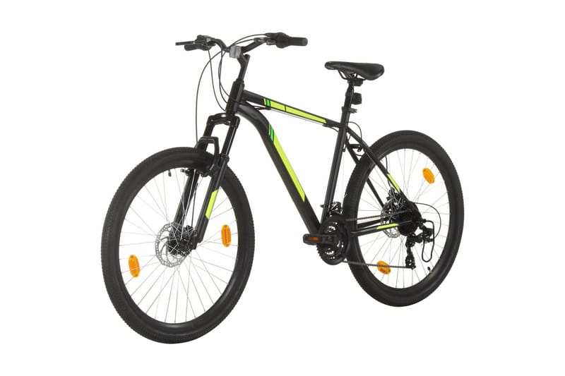 Mountainbike 21 växlar 27,5 tums däck 42 cm svart - Svart - Sport & fritid - Friluftsliv - Cyklar - Mountainbike