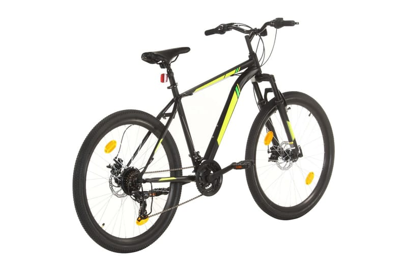 Mountainbike 21 växlar 27,5 tums däck 50 cm svart - Svart - Sport & fritid - Friluftsliv - Cyklar - Mountainbike