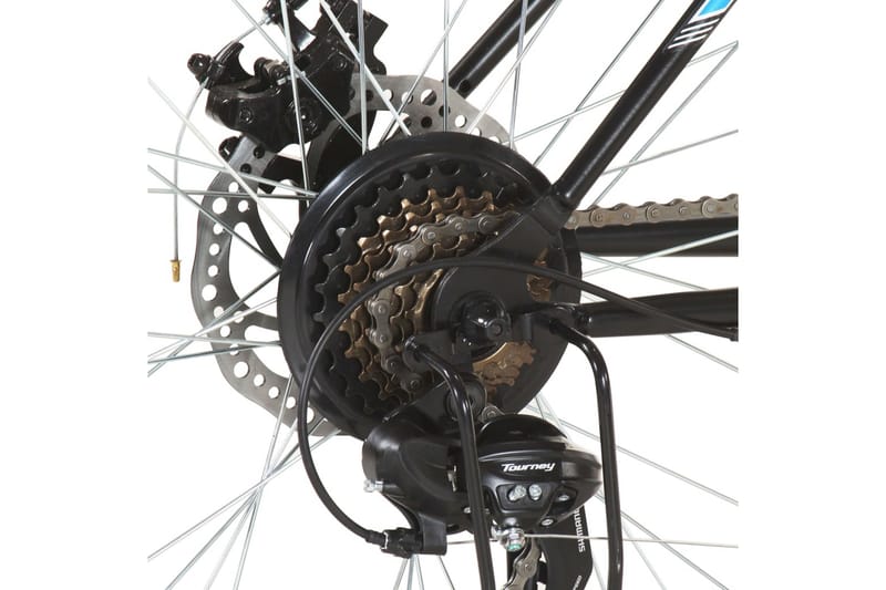Mountainbike 21 växlar 29-tums däck 53 cm ram svart - Svart - Sport & fritid - Friluftsliv - Cyklar - Mountainbike