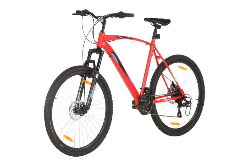 Mountainbike 21 växlar 29-tums däck 58 cm ram röd - Röd - Sport & fritid - Friluftsliv - Cyklar - Mountainbike