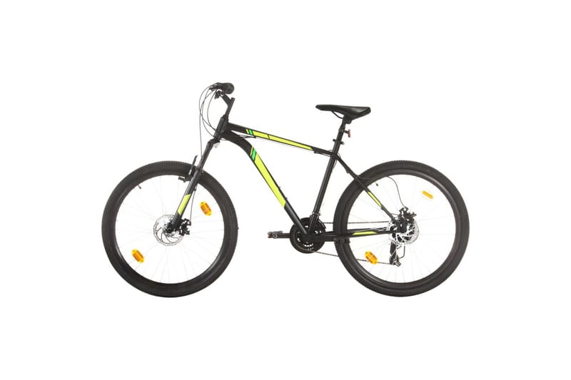 Mountainbike 21 växlar 27,5 tums däck 42 cm svart - Svart - Sport & fritid - Friluftsliv - Cyklar