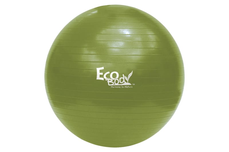 Ecobody Yogaboll 65cm - Grön|Grå - Sport & fritid - Hemmagym - Träningsredskap - Pilatesboll