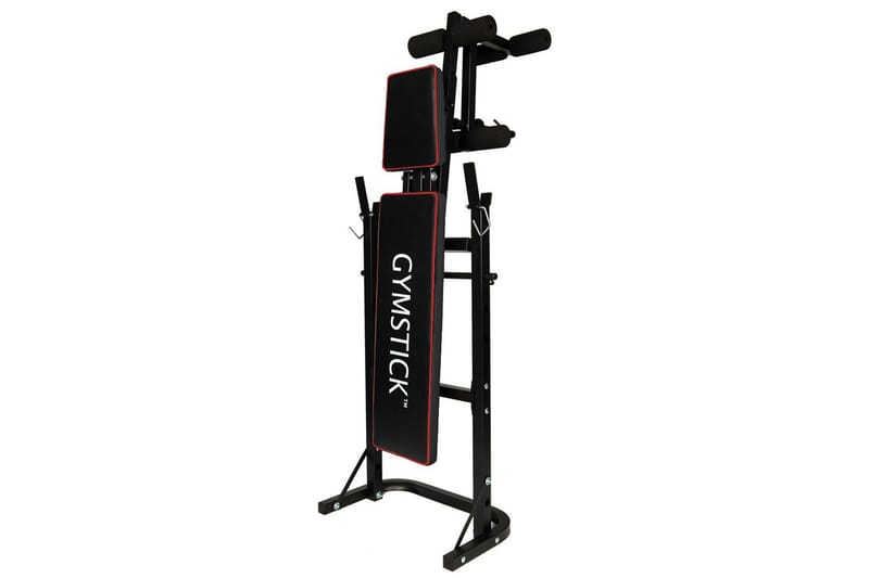 Träningsbänk Gymstick Weight Bench med 40 kg Set - Svart - Sport & fritid - Hemmagym - Träningsredskap - Träningsbänk & bänkpressbänk