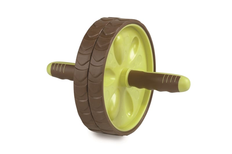 Ecobody Ab Wheel - Grön|Brun - Sport & fritid - Hemmagym - Träningsredskap - Träningshjul & maghjul