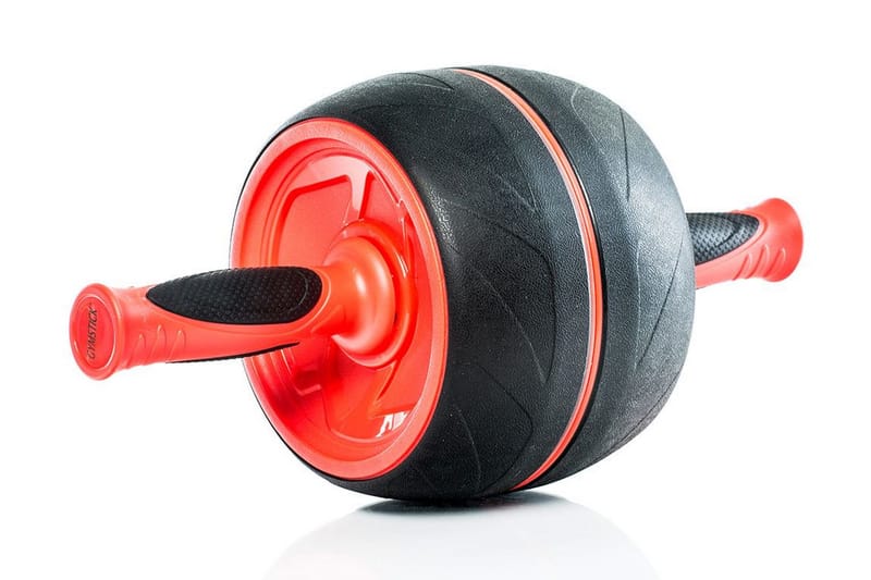 Träningshjul Gymstick Jumbo Ab Roller - Röd|Svart - Sport & fritid - Hemmagym - Träningsredskap - Träningshjul & maghjul
