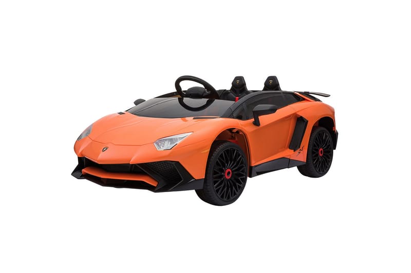 Elbil Lamborghini Aventador Orange - Sport & fritid - Lek & sport - Lekplats & lekplatsutrustning