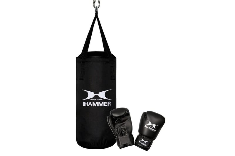Hammer Boxing Set Junior Inkl. 6 oz handskar - Sport & fritid - Hemmagym - Träningsredskap - Boxningssäck & träningsmits