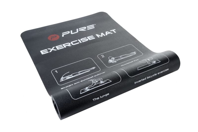 Pure2Improve Träningsmatta 182x61 cm svart P2I290000 - Svart - Sport & fritid - Hemmagym - Träningsredskap - Gymgolv & pusselmatta