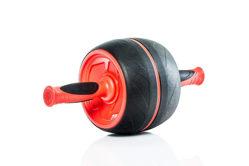 Träningshjul Gymstick Jumbo Ab Roller - Röd|Svart - Sport & fritid - Hemmagym - Träningsredskap