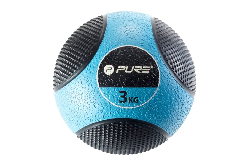 Pure2Improve Medicinboll 3 kg blå - Blå - Sport & fritid - Hemmagym - Vikter & skivstänger - Medicinboll