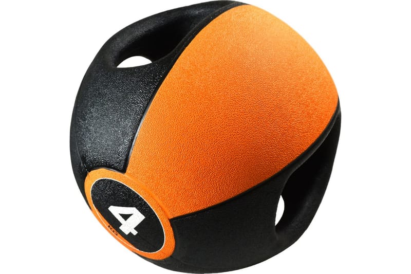 Pure2Improve Medicinboll med handtag 4 kg orange - Orange - Sport & fritid - Hemmagym - Vikter & skivstänger - Medicinboll