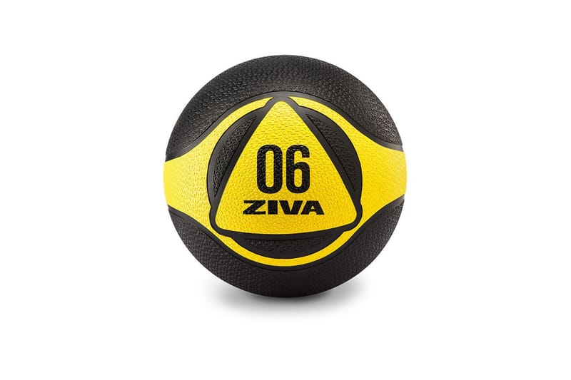 Zvo Medicine Ball Black/Yellow - 6 kg - Sport & fritid - Hemmagym - Vikter & skivstänger - Medicinboll