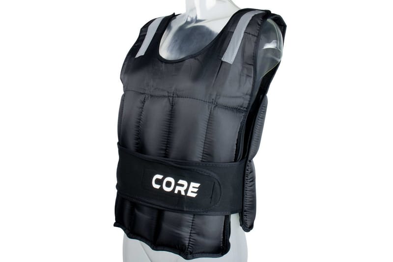 Core Viktväst 10 kg - Svart - Sport & fritid - Hemmagym - Träningsredskap - Crossfit utrustning