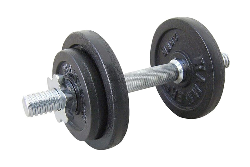 Hammer Dumbbell Set Black 10 kg - 10 kg - Sport & fritid - Lek & sport - Lekplats & lekplatsutrustning