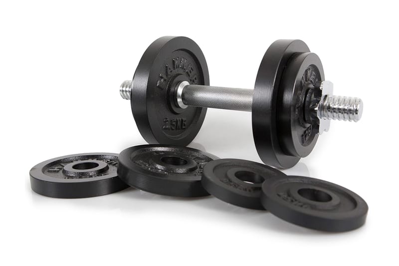 Hammer Dumbbelll Set, Iron (Ø 30 mm), 15 kg - 15 kg - Sport & fritid - Lek & sport - Lekplats & lekplatsutrustning