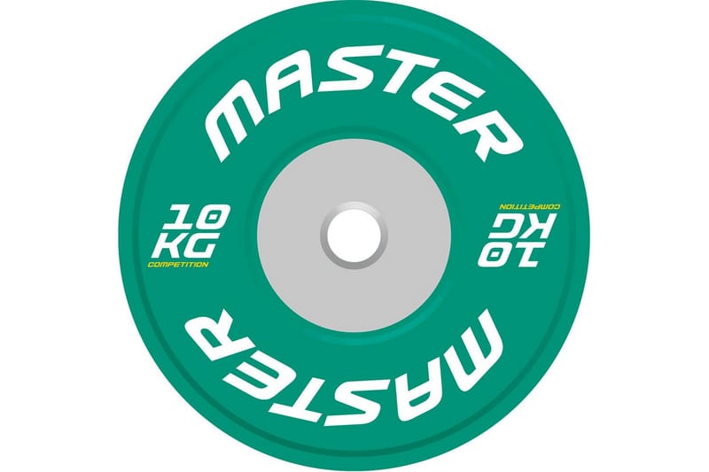 Master Competition Plate - 10 kg - Sport & fritid - Hemmagym - Vikter & skivstänger