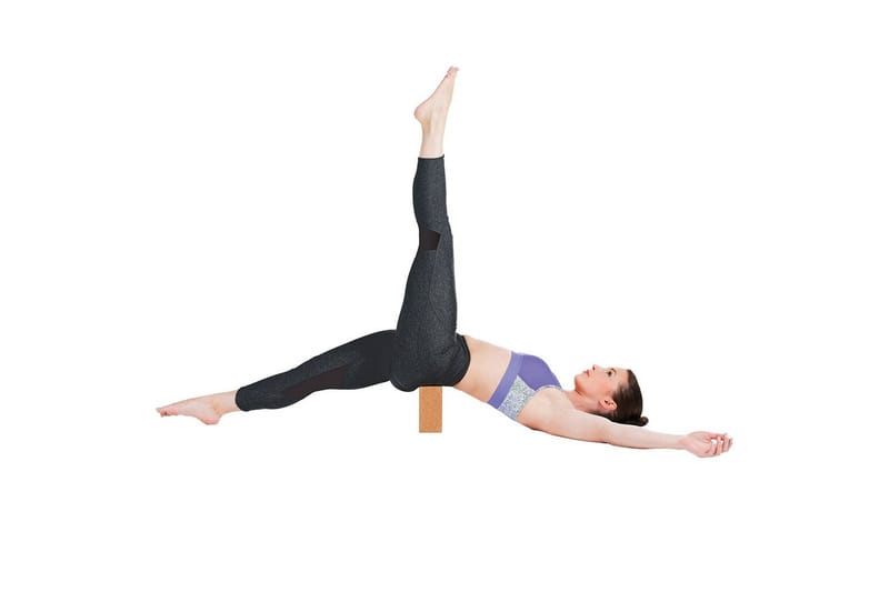 Yogablock Gymstick Active Cork - Trä/natur - Sport & fritid - Hemmagym - Yoga - Yogablock