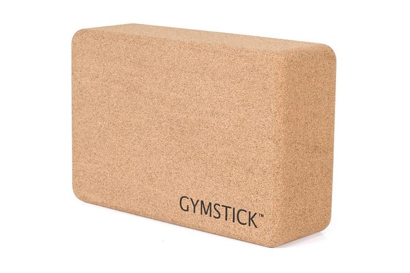Yogablock Gymstick Cork - Trä/natur - Sport & fritid - Hemmagym - Yoga - Yogablock