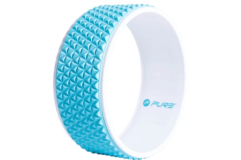 Pure2Improve Yogahjul 34 cm blå och vit - Blå - Sport & fritid - Hemmagym - Yoga - Yogahjul