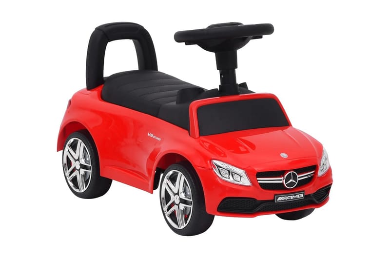 Barnbil Mercedes Benz C63 röd - Röd - Sport & fritid - Lek & sport - Lekplats & lekplatsutrustning