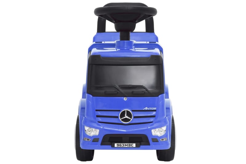 Barnbil Mercedes Benz lastbil blå