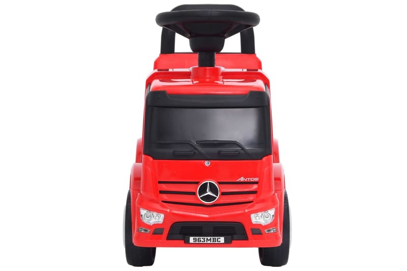 Barnbil Mercedes Benz lastbil röd