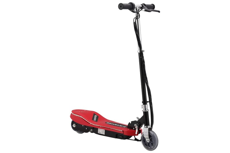 Elektrisk sparkcykel med LED 120 W röd - Röd - Sport & fritid - Lek & sport - Lekfordon & hobbyfordon - El scooter & el sparkcykel