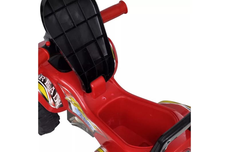 Fyrhjuling för barn med ljud och ljus röd - Röd - Sport & fritid - Lek & sport - Lekplats & lekplatsutrustning