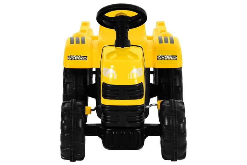 Pedaltraktor med släp för barn gul - Gul - Sport & fritid - Lek & sport - Lekfordon & hobbyfordon - Trampbil