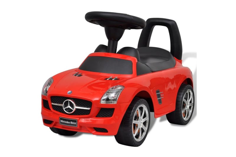 Röd Mercedes Benz trampbil - Röd - Sport & fritid - Lek & sport - Lekfordon & hobbyfordon - Trampbil