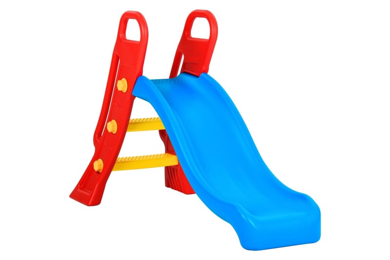 Rutschkana för barn 135 cm flerfärgad - Flerfärgad - Sport & fritid - Lek & sport - Lekplats & lekplatsutrustning - Rutschbana