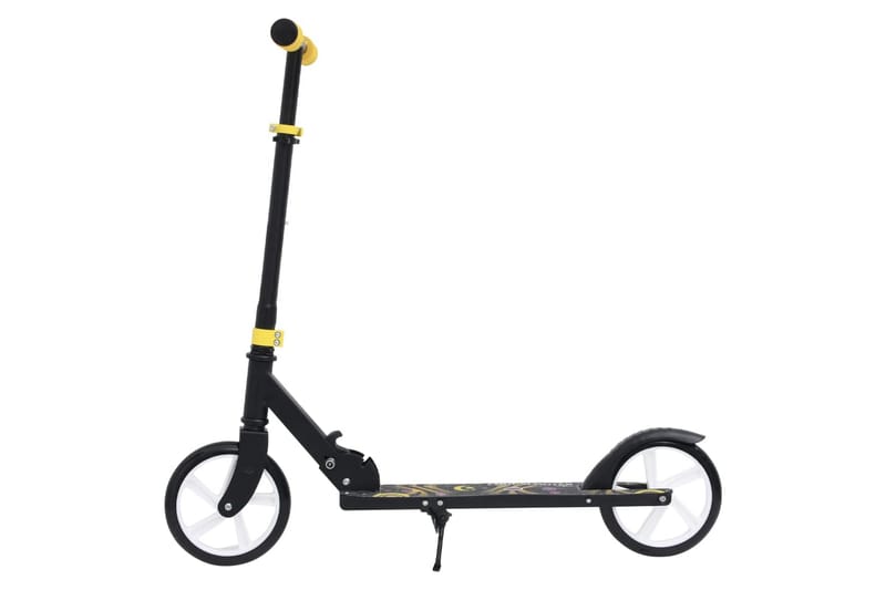 Sparkcykel 2 hjul med justerbart styre gul - Gul - Möbler - Barnmöbler - Barnsäng & juniorsäng