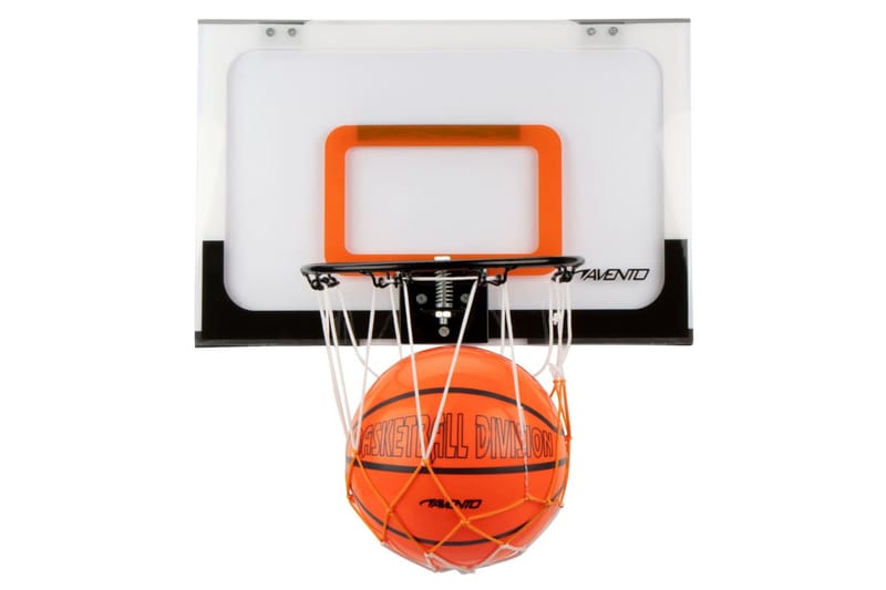 Avento Basketkorg Mini 45x30x3 cm transparent - Transparent - Sport & fritid - Lek & sport - Utomhusspel