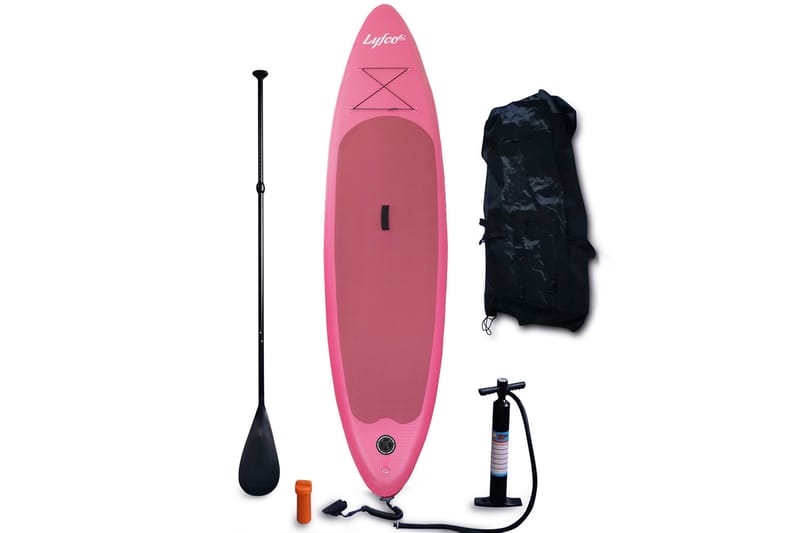 Lyfco upplblåsbar SUP-bräda 3,3m Rosa - Lyfco - Sport & fritid - Lek & sport - Vattensport & vattenlek - SUP & paddleboard