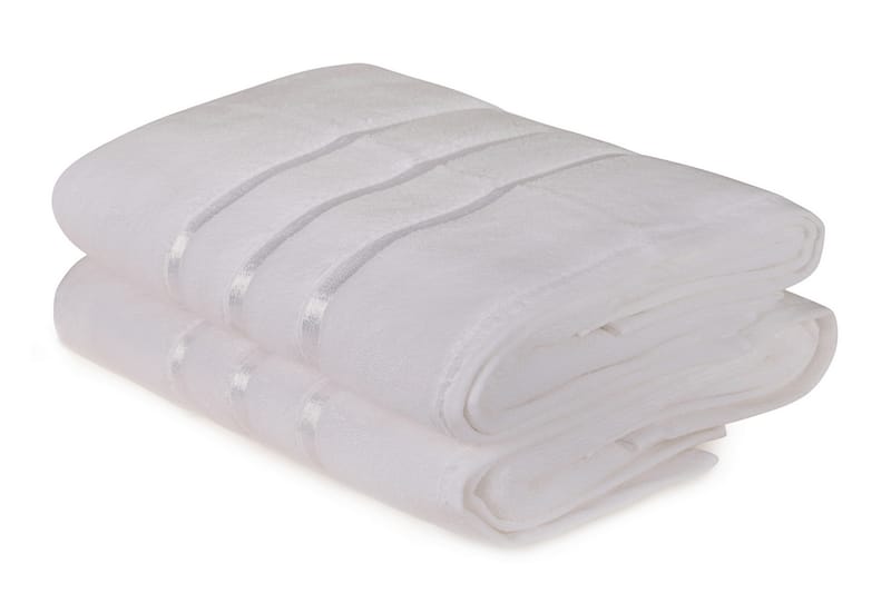 Ashburton Badhandduk 2-pack - Vit - Textil & mattor - Badrumstextilier - Badlakan & badhandduk