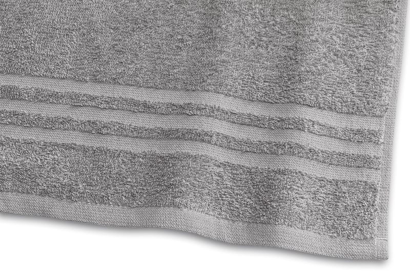 Basic Frotté 30x50 cm Grå - Borganäs - Textil & mattor - Badrumstextilier - Badlakan & badhandduk