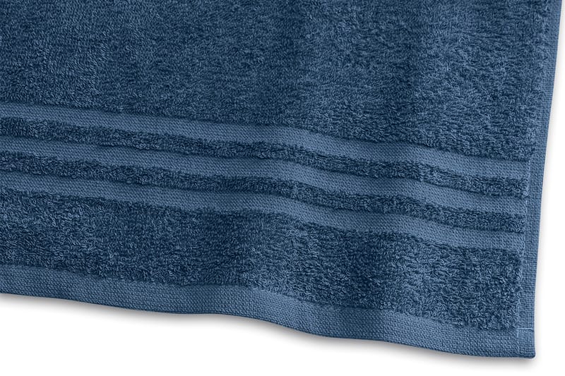 Basic Frotté 30x50 cm Marinblå - Borganäs - Textil & mattor - Badrumstextilier - Handduk - Frottéhandduk