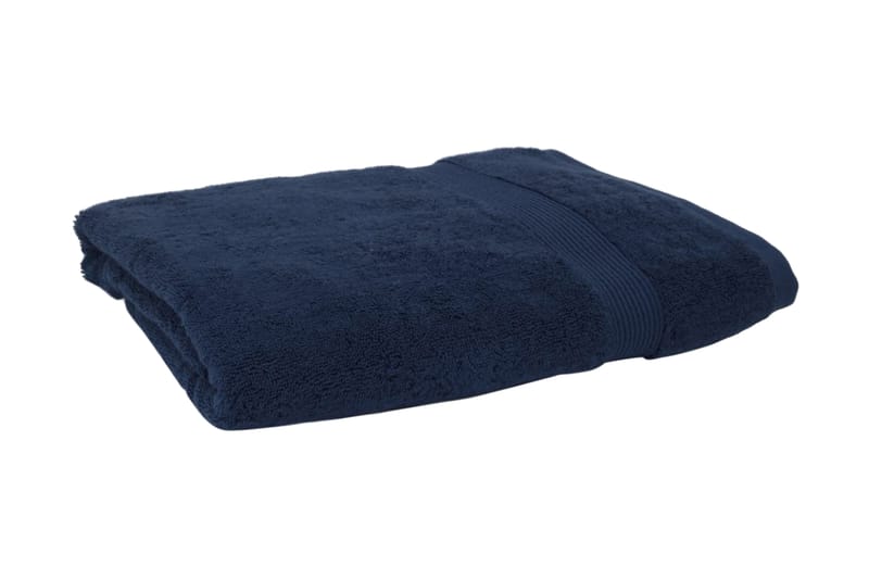Chan Handduk 50x100 cm - Mörkblå - Textil & mattor - Badrumstextilier - Handduk