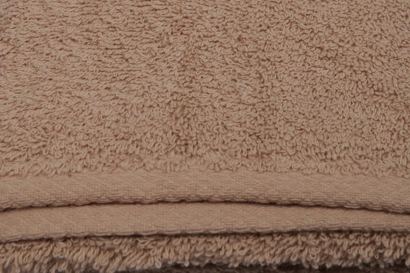 Hobby Handduk 50x90 cm - Ljusbrun - Textil & mattor - Badrumstextilier - Handduk