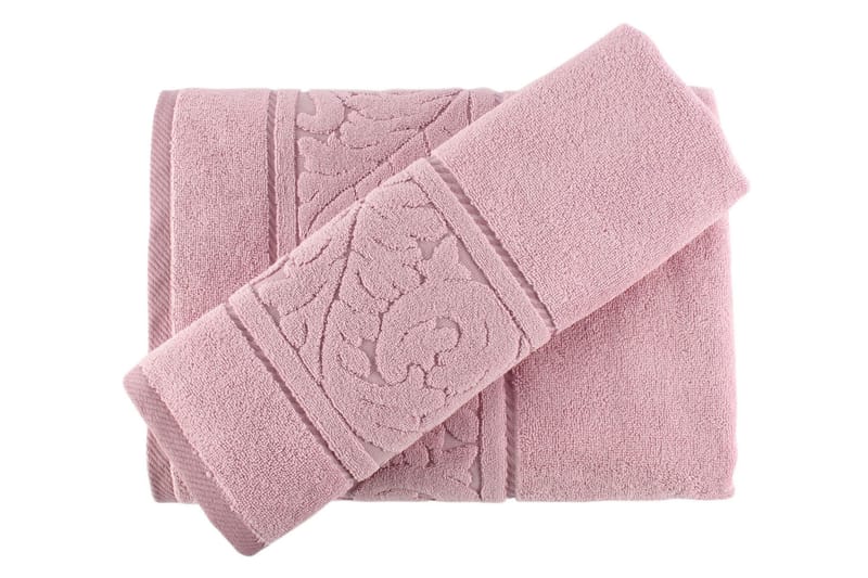 Hobby Handduk Set om 2 - Rosa - Textil & mattor - Sängkläder - Bäddset & påslakanset - Påslakanset dubbelsäng