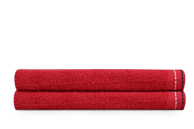 Tarilonte Handduk 2-pack - Röd - Textil & mattor - Badrumstextilier - Handduk