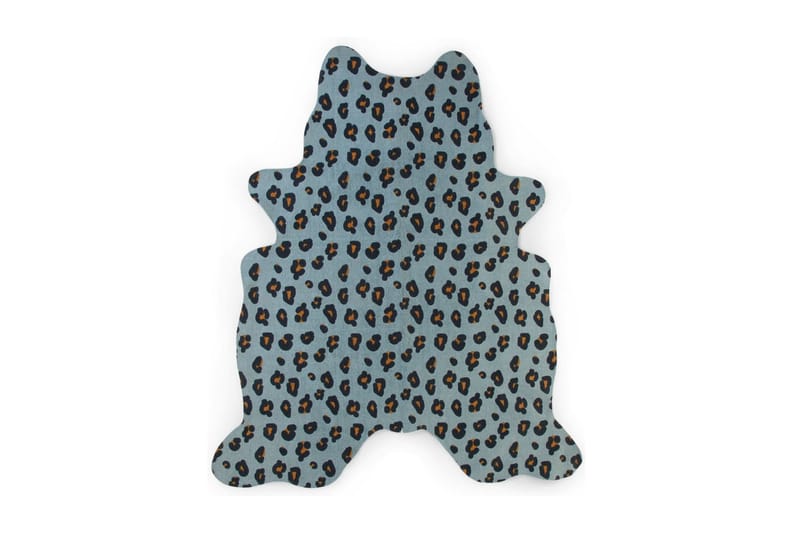 CHILDHOME Barnmatta 145x160 cm leopard blå - Blå - Textil & mattor - Barntextilier - Barnmatta & lekmatta