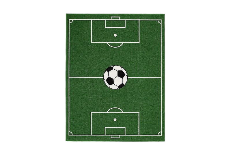 Olimpico Barnmatta 133x170 cm Fotbollsmatta - Grön - Textil & mattor - Barntextilier - Barnmatta & lekmatta