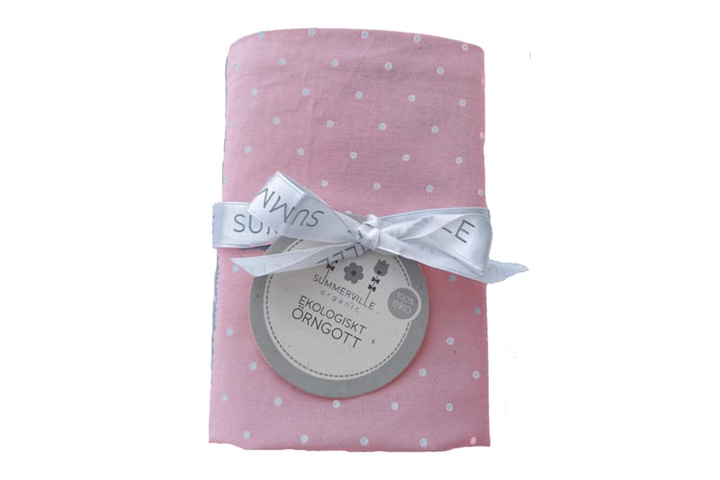 Örngott spjälsäng soft pink dotty eko - Summerville Organic - Textil & mattor - Barntextilier